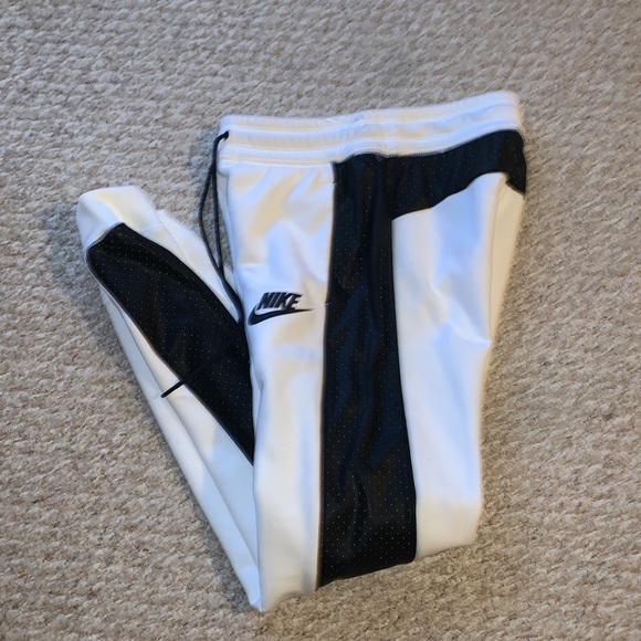 Nike NSW nocta fleece tech white jogger pants pleather 749128 Nikelab - Picture 9 of 9